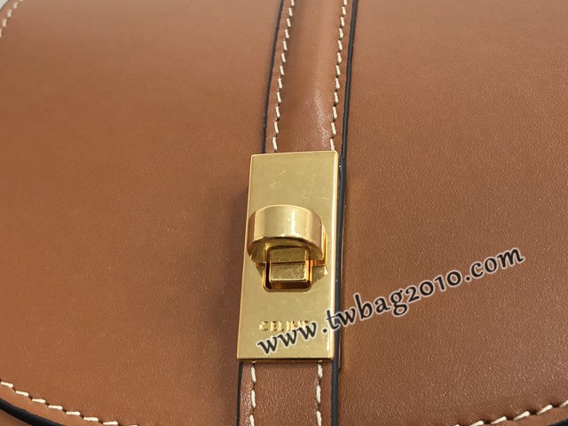 Celine專櫃2023新款鏈條單肩斜挎小包 10G453 賽琳16系列新款馬鞍包 sldj2277